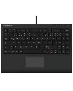Keysonic ACK-3410 - Tastatur - mit Touchpad - Deutsch - Schwarz - Picture 1 of 1