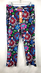 NWT $158 JUDE CONNALLY Lucia Fall Chintz Floral Pants Women's sz L b4 - Picture 1 of 4