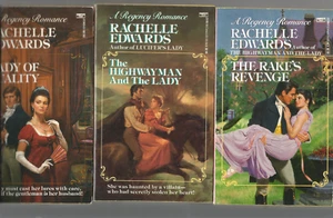 ROCHELLE EDWARDS (3PB) REGENCY ROM VINTAGE 1987-89) HIGHWAYMAN +RAKES REVENGE - Picture 1 of 5
