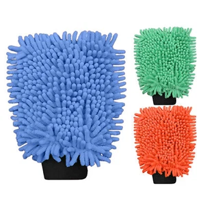 Chenille Microfiber Premium Car Wash Mitt Scratch-Free Auto Wash Mitt - Picture 1 of 15