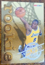 1996-1997 NBA HOOPS KOBE BRYANT GOLD FOIL ROOKIE SP #3  VG-EX+ READ DESC  *YCC*