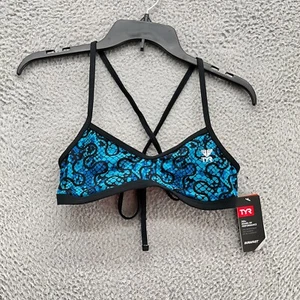 Traje de baño TYR para mujer 4/6 verde 100 % poliéster Durafast One Burano Mojave nuevo - Imagen 1 de 6