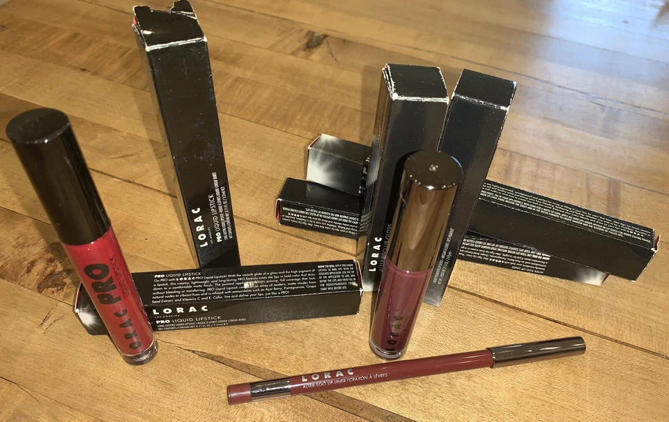 LOTE/6 DELINEADORES DE LABIOS LORAC ALTER EGO BRILLO, LÁPIZ LABIAL--DOMINATRIX, ROJO BAYAS—SE ENVÍA RÁPIDO Foto 1 de 4