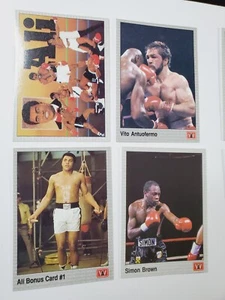1991 AW Sports Boxing Juego Completo 149 cartas Muhammad Ali Cassius Clay MikeTyson - Imagen 1 de 12