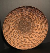LARGE,INCREDIBLE PIMA BASKET WHIRLING STEP PATTERN THROUGHOUT,EXCELLENT,C1890,NR
