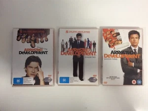 Arrested Development - Seasons 1-3 - 8 Disc Set - R4 - DVD - Excellent Condition - Picture 1 of 1