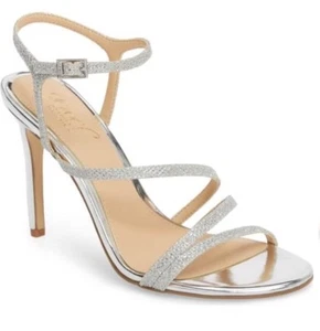 Badgley Mischka Women's Maddison Silglt Size 10 - Picture 1 of 10