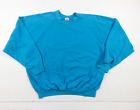 Vintage Fruit of the Loom Sweatshirt Erwachsene 2XL blau Rundhalsausschnitt 90er Jahre Pullover passt XL