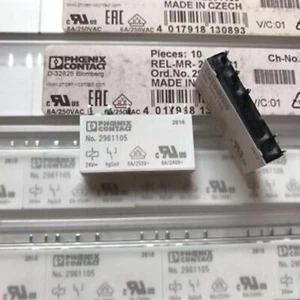 1PCS-10PCS NO.2961105 Phoenix Contact Power Relay 6A 250VAC 24VDC 5 Pins NEW - Picture 1 of 2