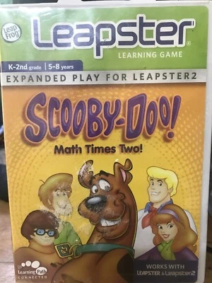Leap Frog - Leapster Learning Game Scooby-Doo!  Math Times Two!   - Image 1 of 2