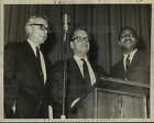 1965 Press Photo Speakers at Human Rights Program, Bethlehem, NUY Junior High
