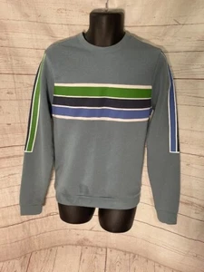 Primark Men's Sweatshirt Pullover Blue Long Sleeve Size S - Picture 1 of 4