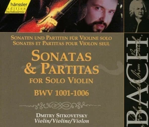 Bach The Sonatas and Partitas for Solo Violin DMITY SITKOVETSKY Hänssler 2CD Box - Picture 1 of 2