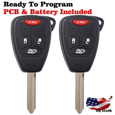 2 para 2007 2008 2009 2010 2011 2012 2013 2014 2015 Jeep Compass mando a distancia llavero Foto 1 de 4