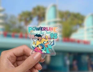 Powerline A Goofy Movie Disney Stickers Disney Sticker Water Bottle Transparent - Picture 1 of 6