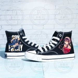 SPYxFAMILY Anime Sneaker Freizeitschuhe Sportschuhe Schnürer Schuhe Shoe - Picture 1 of 1