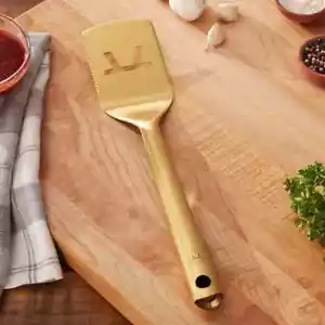 LUX COPPER COLORED TITANIUM COATED GRILL SPATULA Elegant Futuristic Technology - Picture 1 of 2