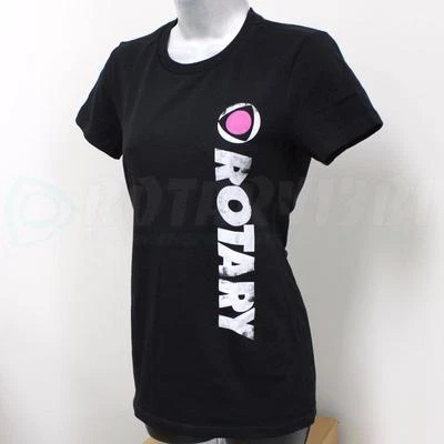 Camiseta DAMAS ROTARY M NEGRA - RX-7 RX2 RX3 REPU 12A Wankel 13B TURBO 20B Foto 1 de 4