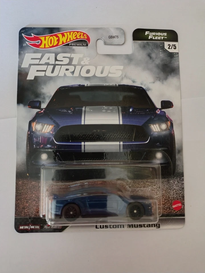 Hot Wheels Premium Fast & Furious Custom Mustang *Combine Postage* - Image 1 of 1