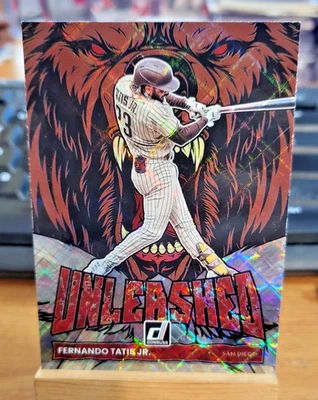 2022 Donruss Unleashed Fernando Tatis Jr. UL-1 San Diego Padres Insert - Image 1 of 2