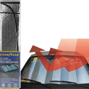 Goodyear Universal Folding Foil Sun Shade Car Van Windscreen For Front or Rear - Picture 1 of 6