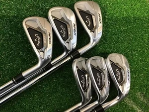 Callaway Apex 2021 Iron Set 5-9,Pw 6pc Flex R N.S. PRO 850GH Steel - Picture 1 of 5