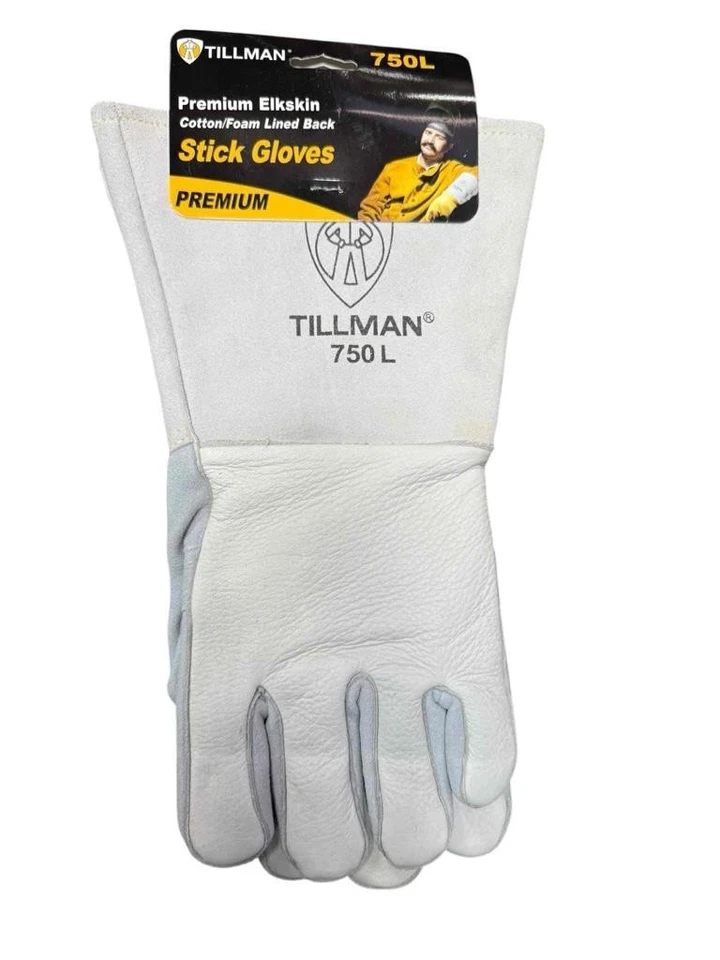 Tillman 750L Stick Welding Gloves Elkskin Palm L 2 Pair