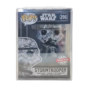 Funko POP Star Wars Art Series Stormtrooper #296 Vinyl Figure 2019 - Picture 1 of 7
