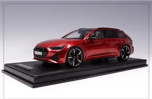 1:18 for MOTORHELIX for Audi for RS6 wagon for Avant for C8 Limited Edition Red - Picture 1 of 5