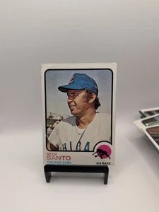 1973 Topps #115 Ron Santo Chicago Cubs VINTAGE BASEBALL CARD - Picture 1 of 2