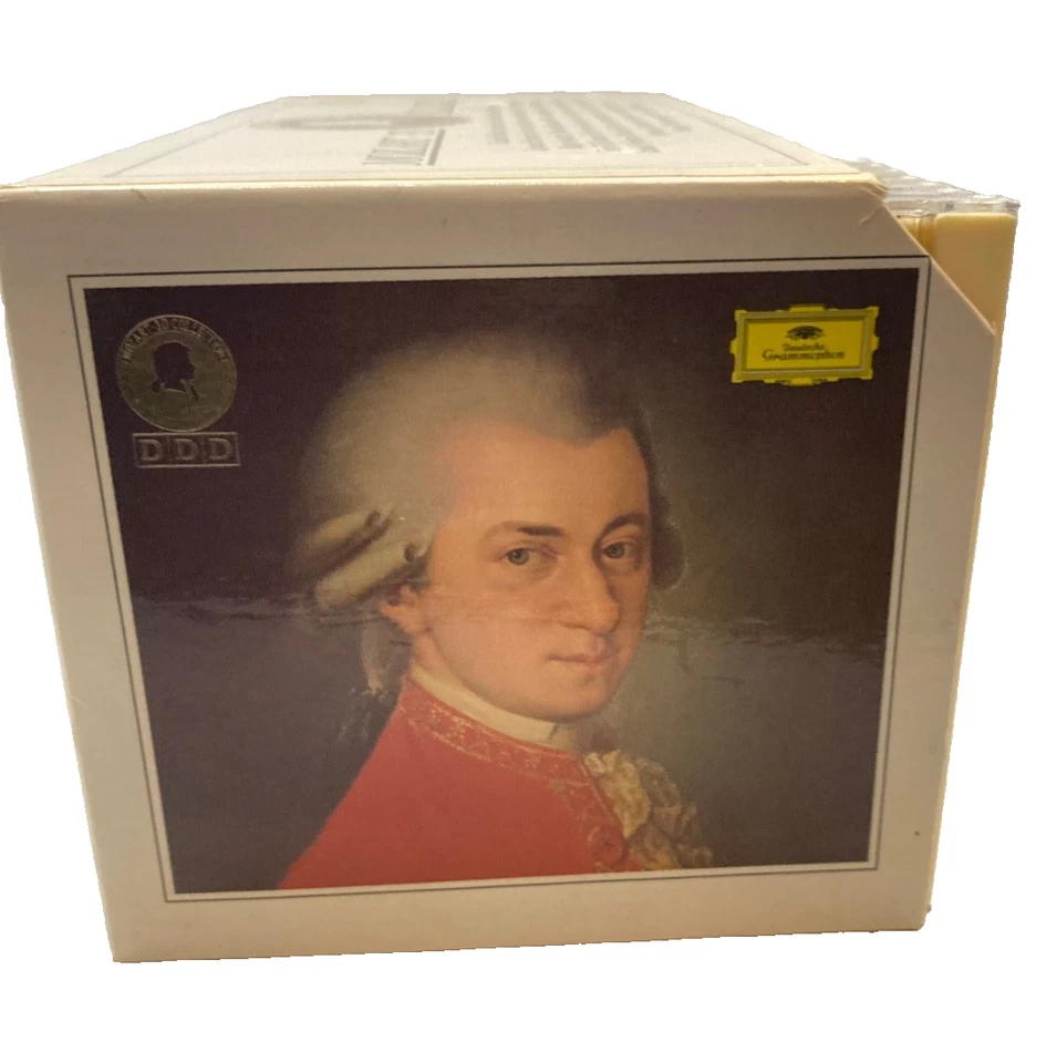 Mozart Colección 3D 25 CD Caja Set Deutsche Grammophon - Hecho en Alemania Foto 1 de 4