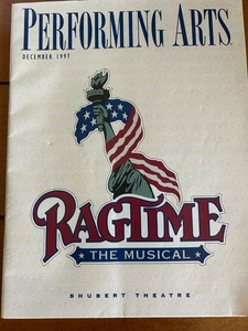 Theater Play Bill "RAGTIME" the Musical Shubert Theater LA Dec 1997 w/ inserts - Picture 1 of 6