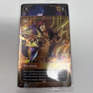 Riftbound Sett The Boss Legend English card 269/298 Prerelease Promo Stamped - Picture 1 of 3
