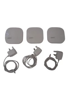 Eero Home Wi-Fi Mesh System 3-Pack White UNTESTED Preloved - Picture 1 of 9