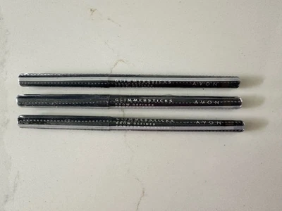 Avon Glimmersticks Brow Definer Set of 3, NEW, Old Stock, TAWNY, Free Samples - Image 1 of 4