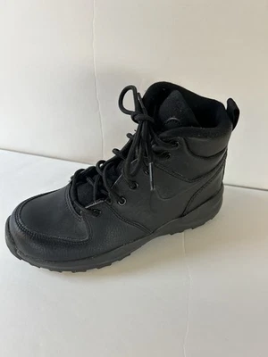 Nike Zapatos Botas Juveniles Talla 2Y Negro Parte Superior Alta Manoa BQ5373-001 Foto 1 de 4