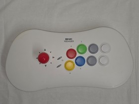 SNK NeoGeo Arcade Stick Pro &bull; HDMI Console + Fight Stick &bull; Clean &bull; White Edition