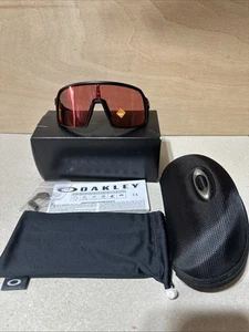 OAKLEY SUTRO S 9462 Matte Black w PRIZM Trail Torch Sunglasses GENUINE BRAND NEW - Picture 1 of 9