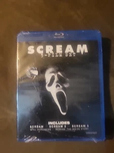Scream Trilogy: 3-Movie Collection (Blu-ray) NEW/SEALED - Foto 1 di 3