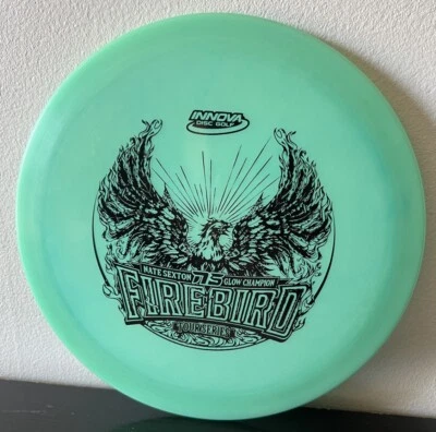 NEW 2019 Nate Sexton Innova Color Glow Champion Firebird 175g Tour Series - Image 1 of 3
