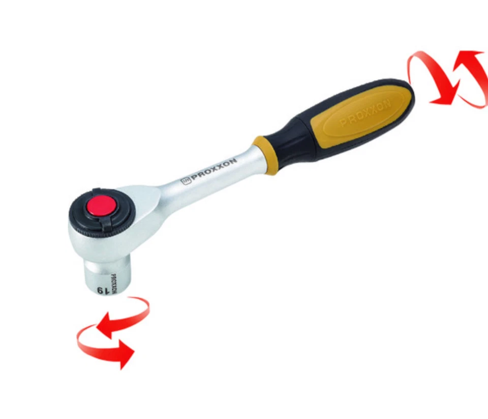 Proxxon 83083 Rotary Ratchet Handle 3/8" Drive 225mm Twist Type - Image 1 of 1