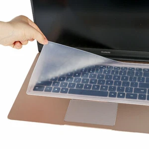 Clear Protector Cover Universal Laptop Soft Silicone Keyboard Skin for 14" 17" - Picture 1 of 14