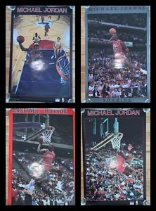 Michael Jordan NBA Chicago Bulls Authentic OG Starline 4 poster lot! $475..OBO - Picture 1 of 24