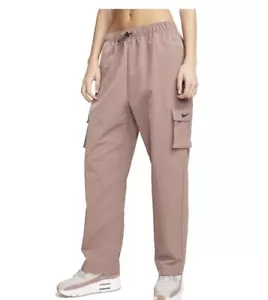 Nike Sportswear Women Size XL Essential High-Rise Woven Cargo Pants DO7209 272 - Picture 1 of 9