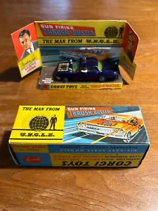Corgi Toys-The man From UNCLE Gun Firing Thrushwith original box 497-England ‘60 - Foto 1 di 17