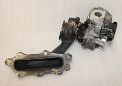 Smart W 453 FOR FOUR GARRETT ABGAS TURBOLADER ABGASKRÜMMER MIT ELRING DICHTSATZ - Bild 1 von 4