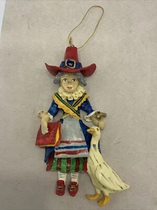 Vtg Kurt Adler Ornament Nursery Rhyme Mother Goose Christmas Tree Holiday - Picture 1 of 4