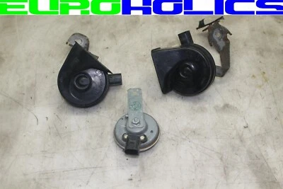 Set of 3 OEM Volkswagen VW CC 09-12 High Low Note Tone Horn Alarm Siren - Image 1 of 4