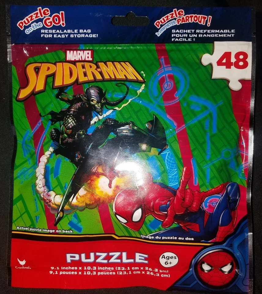 2 Puzzle on The Go 48 Pcs Disney Toy Story 4 Collectible Resealable Bag