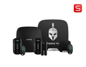 Ajax Wireless Alarm system kit in Black with 2 PIrs + 1 Door contact +2Bells - Picture 1 of 1
